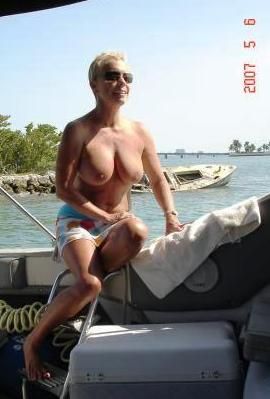 Busty Sofi Nude On Boat Photos