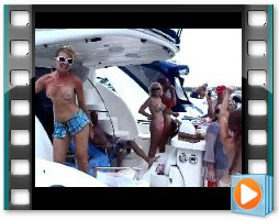 Naked Boating BellaVitaBoatClub.com Columbus Day Regatta Miami Florida